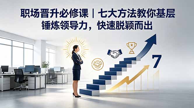 付费文章：职场晋升必修课｜七大方法教你基层锤炼领导力，快速脱颖而出-止水留痕