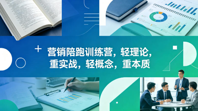 老A营销陪跑训练营，轻理论，重实战，轻概念，重本质(更新2026年4月)-止水留痕