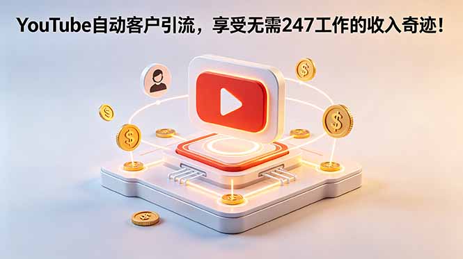 YouTube 自动客户引流，享受无需 247 工作的收入奇迹！【原创双语字幕】-止水留痕