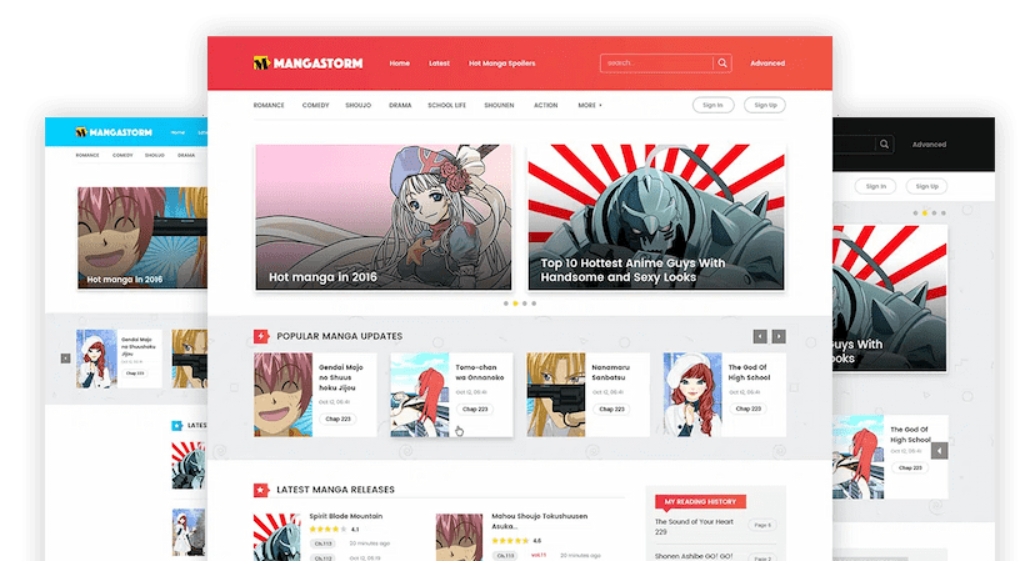 Madara 2.2.2.1主题源码 响应式WordPress漫画小说主题模板-止水留痕