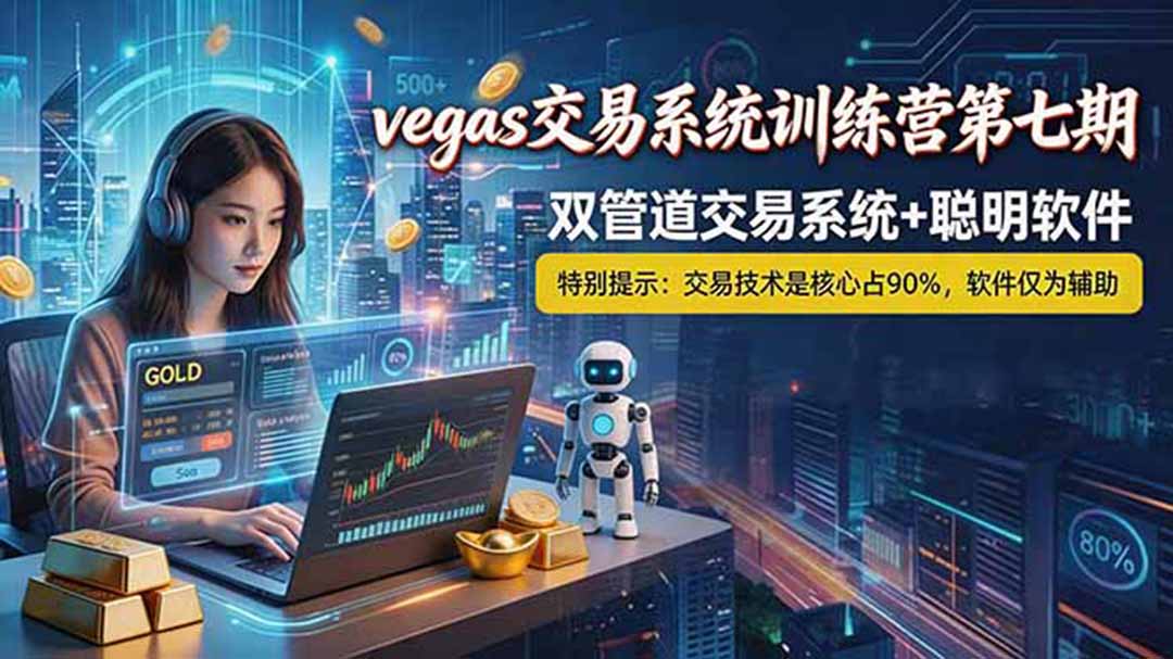 【海外美金AI搬砖】Vegas交易技术+聪明软件， 黄金期货日赚50-1000U， 长期稳定，小白轻松上手-止水留痕
