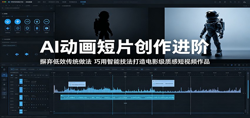 AI动画短片创作进阶：摒弃低效传统做法，巧用智能技法打造电影级质感短视频作品-止水留痕