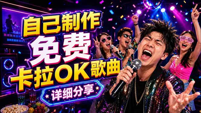 免费卡拉OK歌曲制作全攻略：音轨分离字幕制作，零基础快速做出专业K歌视频-止水留痕