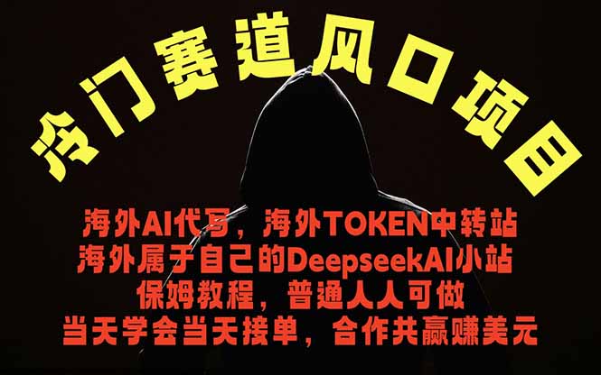 冷门赛道风口项目 海外AI代写！0成本运作完全免费！当天注册当天接单，接单接到手抽筋，无脑…-止水留痕